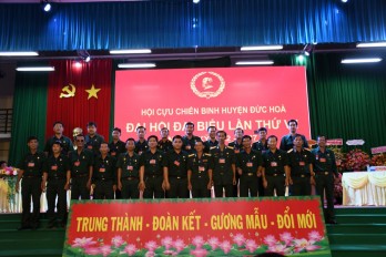 Ông Trần Văn Sơn đắc cử chức Chủ tịch Hội Cựu Chiến binh huyện Đức Hòa