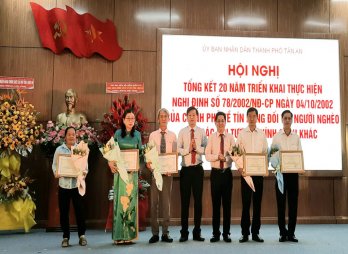 TP.Tân An tổng kết 20 năm triển khai chính sách tín dụng ưu đãi đối với hộ nghèo và các đối tượng chính sách khác