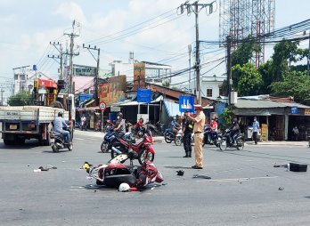 Long An: 45 người chết vì tai nạn giao thông trong 6 tháng đầu năm