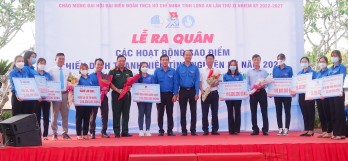 2,7 tỉ đồng thực hiện Chiến dịch Thanh niên tình nguyện hè năm 2022