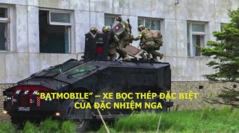 'Batmobile' – Xe bọc thép đặc biệt của đặc nhiệm Nga