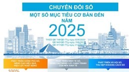 Chuyển đổi số: Một số mục tiêu cơ bản đến năm 2025