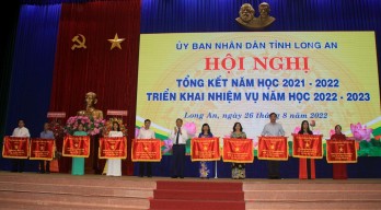 Long An xếp thứ 24 cả nước về tỷ lệ tốt nghiệp THPT năm 2022