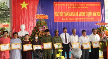 Quê Mỹ Thạnh - Điểm sáng trong phong trào Toàn dân bảo vệ an ninh Tổ quốc