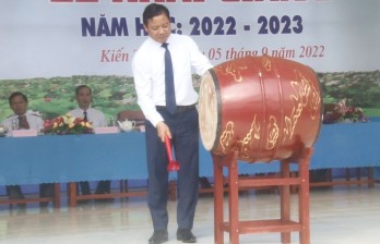 Trường THPT Thiên Hộ Dương khai giảng năm học mới 2022 - 2023