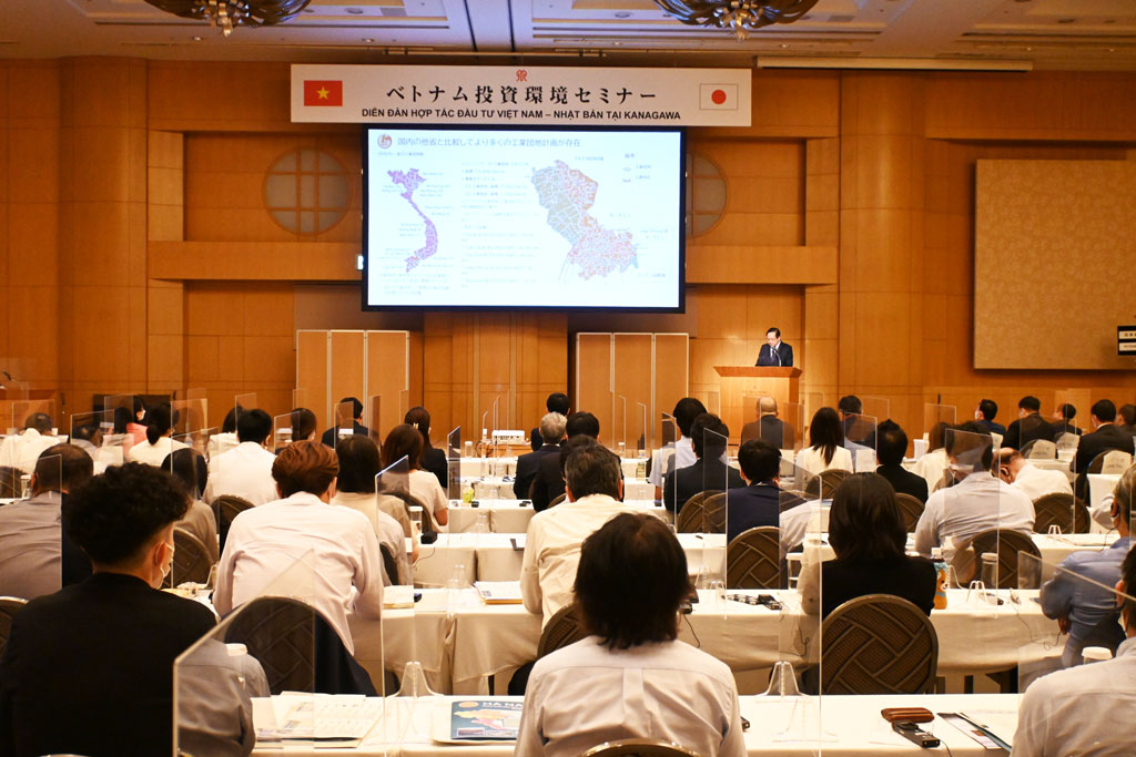 Long An attends the Vietnam Investment Environment Forum in Kanagawa prefecture, Japan