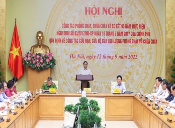 Hội nghị trực tuyến toàn quốc về công tác phòng cháy, chữa cháy