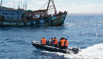 Vietnam Coast Guard combats IUU fishing