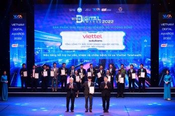 Viettel giành 4 giải thưởng hàng đầu của Vietnam Digital Awards 2022