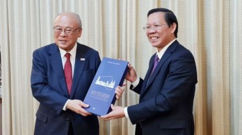 HCM City leader receives Japanese guest