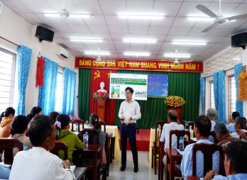 Tập huấn chương trình tư vấn du lịch nông thôn cho Làng nghề trồng mai Tân Tây