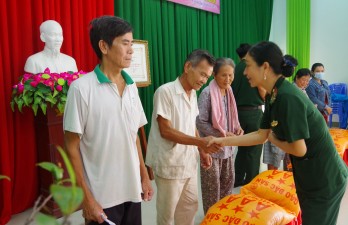 Phụ nữ Bộ đội Biên phòng tỉnh: Phát huy truyền thống tự tin tự trọng, trung hậu, đảm đang