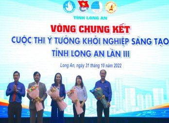 Tổng kết trao giải cuộc thi Ý tưởng khởi nghiệp sáng tạo tỉnh Long An lần III