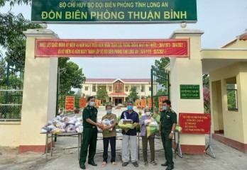 Đồn Biên phòng Thuận Bình: Thực hiện tốt công tác đối ngoại và vận động quần chúng