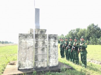 Đồn biên phòng Long Khốt giữ vững chủ quyền lãnh thổ, an ninh biên giới quốc gia