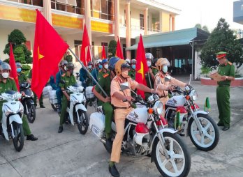 Công an huyện Tân Trụ mở đợt cao điểm tấn công tội phạm đảm bảo an ninh, trật tự Tết Nguyên đán Quý Mão