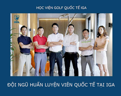 Học chơi golf theo tiêu chuẩn quốc tế tại Học viện Golf quốc tế IGA