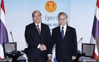 President meets Thai NA leader