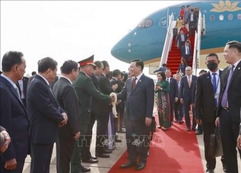 NA Chairman starts Cambodia visit, attendance in AIPA-43