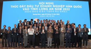 Promoting Korean business investment in Long An in 2022