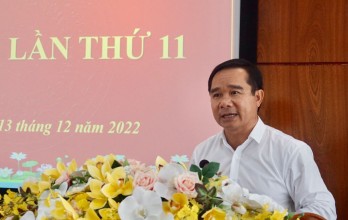 Bến Lức đạt và vượt 13/13 chỉ tiêu Nghị quyết Huyện ủy năm 2022