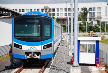 Metro số 1 TP.HCM sẵn sàng chạy thử đoạn trên cao