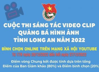 Cuộc thi sáng tác video clip quảng bá hình ảnh tỉnh Long An năm 2022