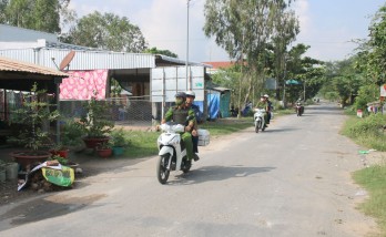 Dân phòng xung kích bảo vệ an ninh, trật tự biên giới