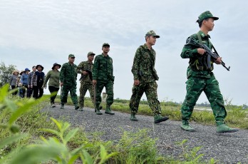 Mùa xuân của bộ đội biên phòng