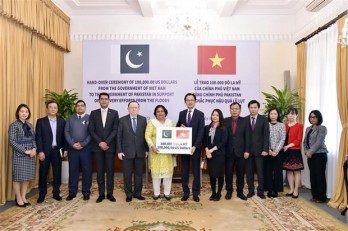 Vietnam helps Pakistan address typhoon aftermaths