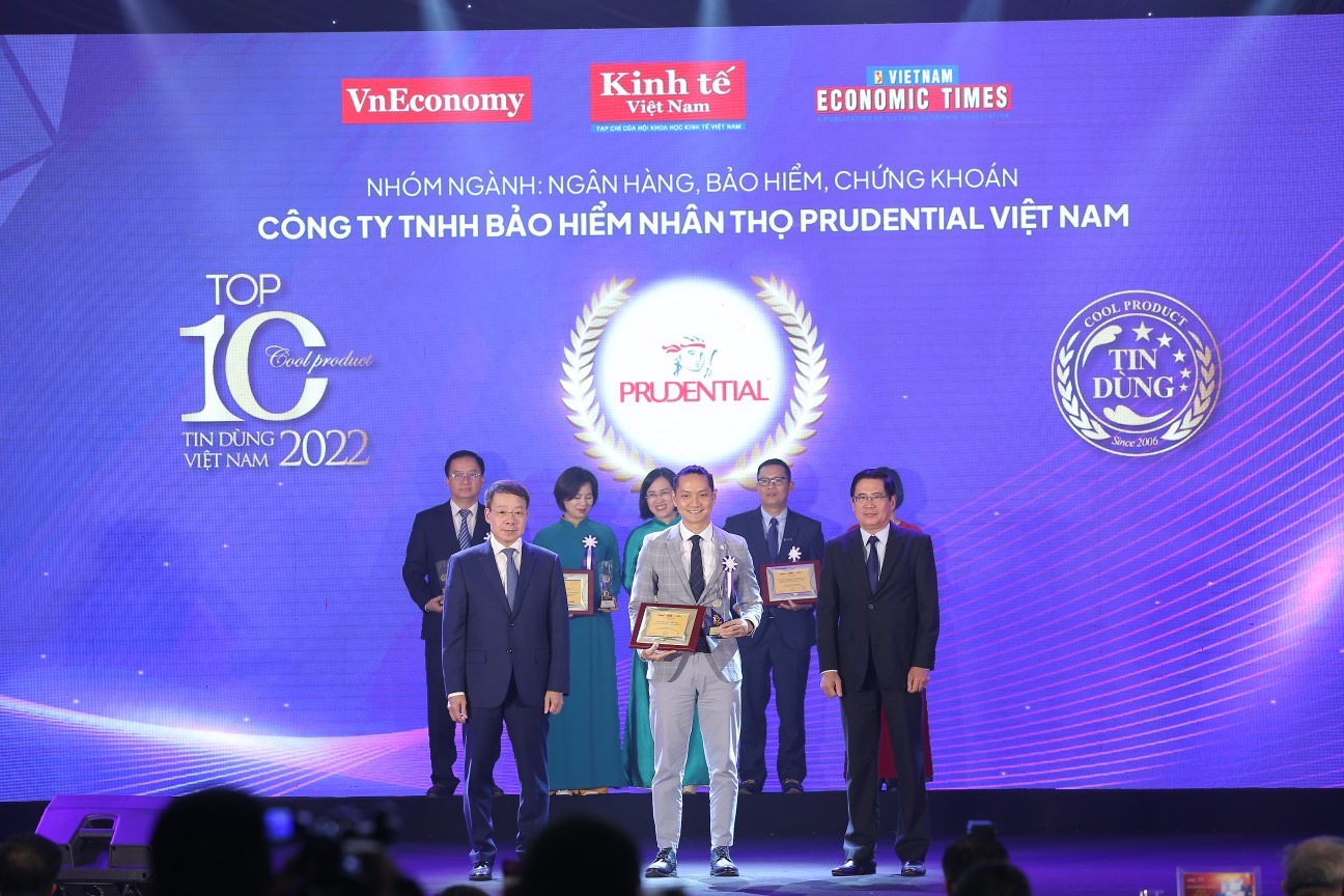 Sản phẩm mới của Prudential lọt top 10 Sản phẩm – Dịch vụ tin dùng của năm chỉ sau 4 tháng ra mắt