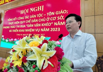 Tăng cường lãnh, chỉ đạo thực hiện tốt Quy chế dân chủ ở cơ sở và công tác Dân tộc – Tôn giáo