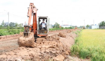 Đức Hòa đẩy mạnh công tác bồi thường, giải phóng mặt bằng