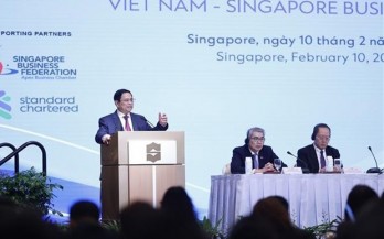 Prime Minister attends Vietnam – Singapore business forum