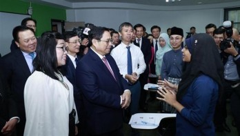 Prime Minister visits University of Brunei Darussalam