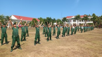 Quyết tâm hoàn thành nhiệm vụ huấn luyện