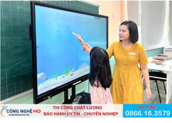 Cùng chuyên gia Công Nghệ HD tìm hiểu: Tại sao màn hình tương tác là công nghệ giáo dục tiên tiến ?