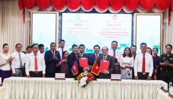 Long An signs cooperation agreement with Prey Veng province