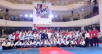 Taekwondo team wins most golds at regional championship