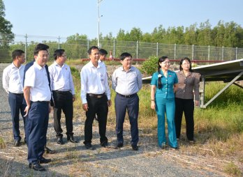 Monitoring implementation of policies and laws on energy development in Thanh Hoa district