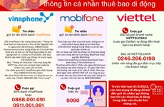 Cách tránh những cuộc gọi lừa đảo thông tin cá nhân thuê bao di động