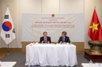 NA Vice Chairman Nguyen Duc Hai pays official visit to RoK