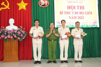 Hội thi Bí thư Chi bộ giỏi: Thí sinh Ngô Tấn Tước xuất sắc đoạt giải A