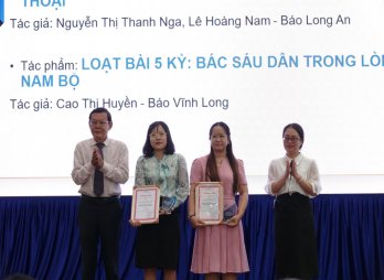 Báo Long An đoạt giải nhì Giải Báo chí Đồng bằng sông Cửu Long năm 2023