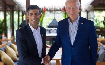 Thủ tướng Anh Rishi Sunak sẽ gặp Tổng thống Joe Biden ở Bắc Ireland