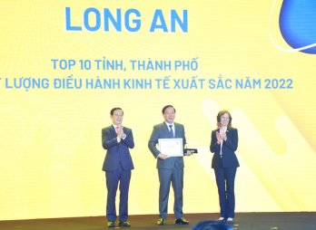 Long An góp mặt trong Top 10 PCI tốt nhất năm 2022