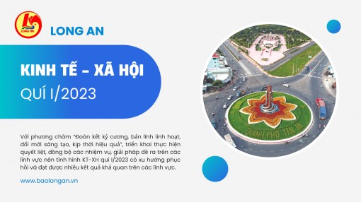 Quí I/2023, Long An đứng thứ 2/8 tỉnh, thành Vùng kinh tế trọng điểm phía Nam