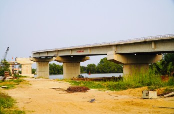 Can Giuoc bridge completed 75% of the progress