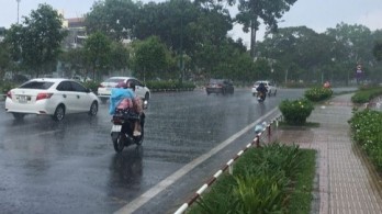 Showers to hit Southern region including HCMC from tonight