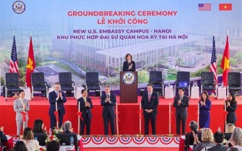 Groundbreaking ceremony held for new US Embassy in Hanoi